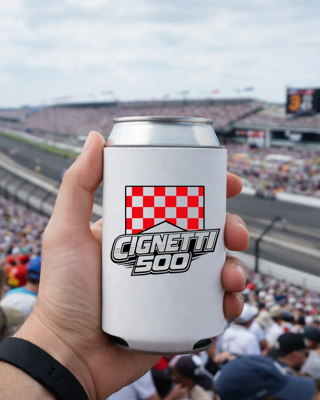 Cignetti 500 Koozie - Logo