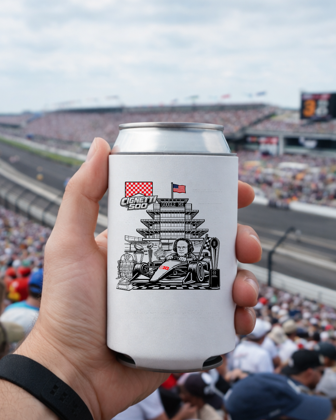 Cignetti 500 Koozie - Google Me