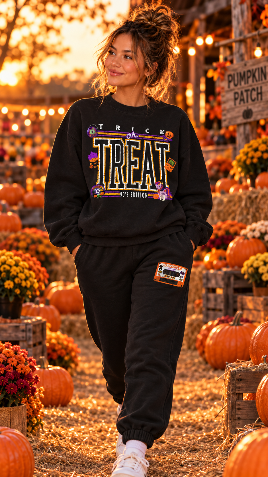 90s Halloween Trick or Treat Unisex Set